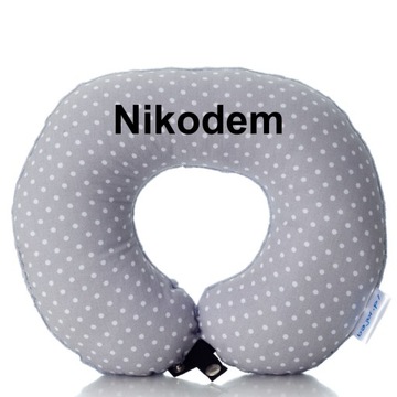 Poduszka podróżna z imieniem na prezent Rogal Zagłówek dla dorosłych kolory