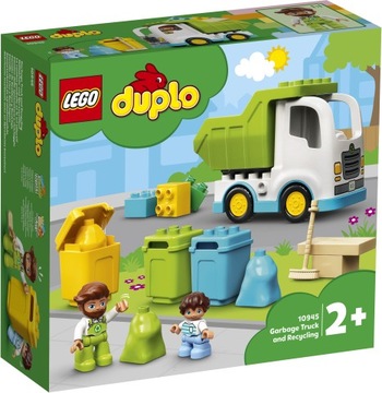 LEGO - DUPLO - ŚMIECIARKA I RECYKLING - 10945
