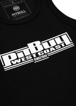 PITBULL WEST COAST MĘSKA KOSZULKA TANK TOP RIB BOXING CZARNY 3XL