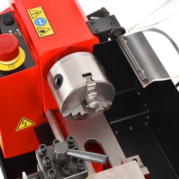 TOKARKA DO METALU ELEKTRYCZNA HECHT 8410 MOC 370W AKCESORIA W ZESTAWIE