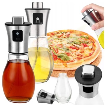 SPRYSKIWACZ Rozpylacz DO OLEJU OLIWY OCTU DOZOWNIK W SPRAYU SZKLANY 200 ML