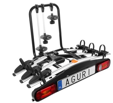 Uchwyt rowerowy na hak Aguri Active Bike 3 rowery