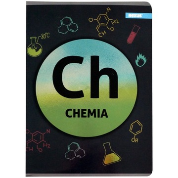 ZESZYT PRZEDMIOTOWY FORMAT A5 60 kartek CHEMIA