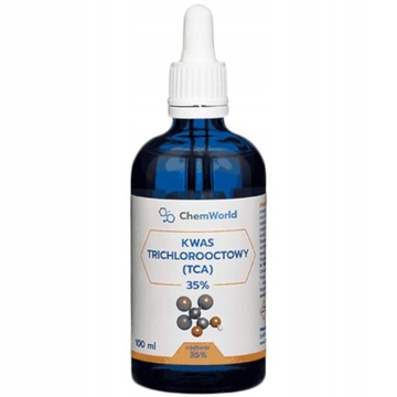 Kwas Trichlorooctowy TCA 35% pipet 100ml Chemworld