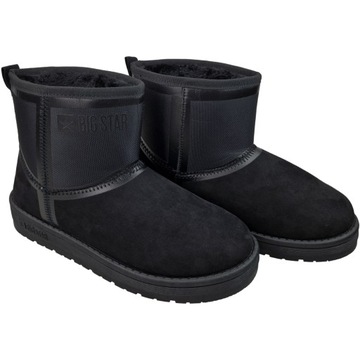 BUTY DAMSKIE ZIMOWE BIG STAR ŚNIEGOWCE OCIEPLANE