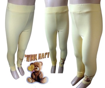 Legginsy getry cienkie DZIEWCZYNKI 116-122