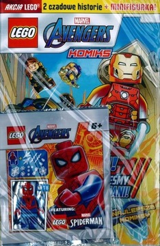 LEGO AVENGERS KOMIKS nr 1/21 + SPIDER-MAN