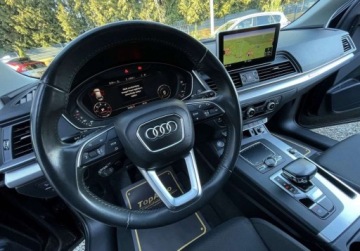 Audi Q5 II 2018 Audi Q5 40 TDI 190KMQUATTROACCbezwypadkowa GWARANCJA zarejestrowana, zdjęcie 29