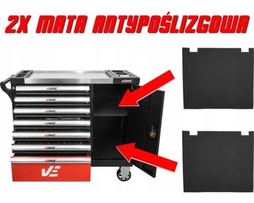 Шкаф инструментальный с фурнитурой Verke V33110 298 шт.