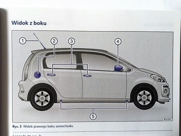 Volkswagen VW UP после рестайлинга 2016 г. - оригинальное руководство пользователя на польском языке