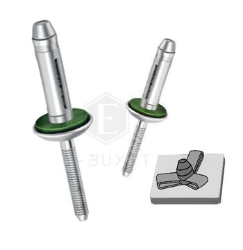 Nit Nity wodoszczelne aluminiowe 7.5x34 Łeb 19mm