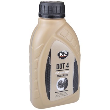 PŁYN HAMULCOWY K2 DOT 4 SKUTER MOTOROWER 500 ML.