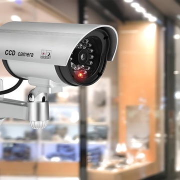 KAMERA ATRAPA IR LED KAMERY ZEWNĘTRZNA Z DIODĄ