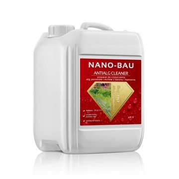 NANO-BAU czyszczenie zielonych wykwitów 5L
