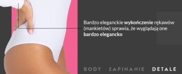 GATTA женский водолазка с длинным рукавом боди комбинезон элегантный эластичный черный r XL