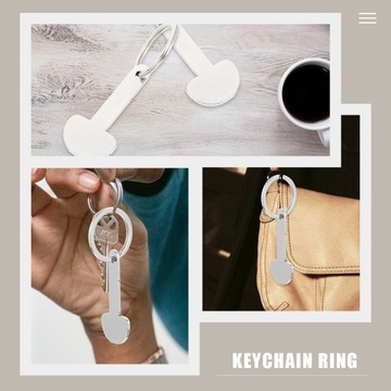 Брелки Корзина для покупок Тележка для жетонов