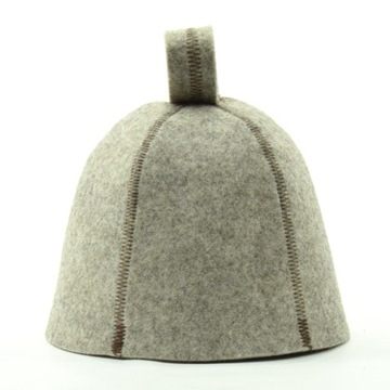 czapka do sauny - wełniana unisex -XL