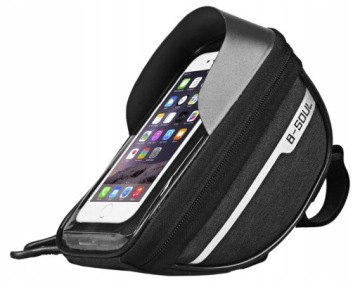B-SOUL BICYCLE BAG FOR FRAME BLACK CARTON CASE Чехол для смартфона до 7 дюймов