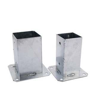 PODSTAWA SŁUPA KOTWA PRZYKRĘCANA KWADRAT 50x120