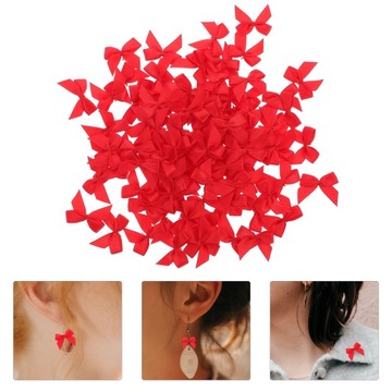 Украшение ручной работы Мини-бантики Ремесла Шпилька из ленты