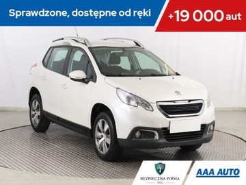 Peugeot 2008 I SUV 1.2 VTi 82KM 2014 Peugeot 2008 1.2 PureTech, Salon Polska