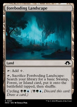 [MTG] Foreboding Landscape (MH3) (4+ dostępne)