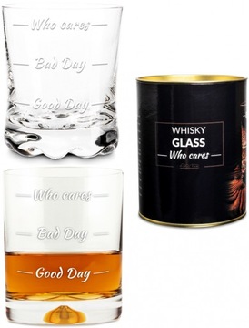 SZKLANKA DO WHISKY DRINKÓW WHO CARES PREZENT 250ML