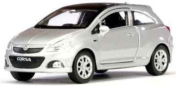 WELLY METAL CAR OPEL CORSA OPC ОТКРЫВАЮЩИЕСЯ ДВЕРИ МОДЕЛЬ АВТОМОБИЛЯ