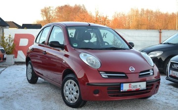 Nissan Micra III Hatchback 5d 1.2 i 16V 65KM 2007 Nissan Micra Niski przebieg - bez korozji - klimatyzacja - PO OPLATACH 1.2
