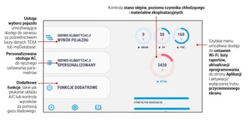 Stacja klimatyzacji TEXA 720R Touch Z16710 R134a