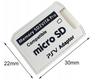 АДАПТЕР ДЛЯ КАРТЫ ПАМЯТИ MICRO SD PS VITA SD2VITA Pro 5.0 FAT SLIM