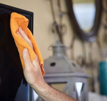 10x КОМБИНАТ МЯГКОЙ МИКРОФИБРЫ 30х30см ДЛЯ ОКОН КАЧЕСТВО 220г/м2