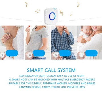 Беспроводной пейджер для лиц, осуществляющих уход, экстренные вызовы