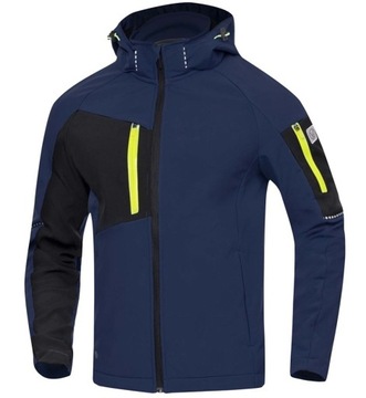 Kurtka Męska Softshell Kaptur Robocza Ardon CITYCONIC granatowa H6695/L