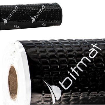MATA WYGŁUSZAJĄCA BUTYLOWA BUTYL 2,5mm 25x50cm WAW Bitmat mocny klej rolka