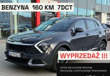 Kia Sportage V SUV 1.6 T-GDI 160KM 2024 Kia Sportage MY25 wersja M PAKIET ZIMOWY, 160KM 7DCT AUTOMAT dostepny od