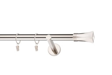 karnisz drążki duże solidne 3 m. 25 mm Inox 300 cm