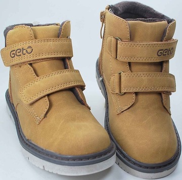 CAMEL CHŁOPIĘCE buty OCIEPLANE TRZEWIKI TRAPERY rzepy suwak r 35