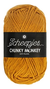 Włóczka CHUNKY MONKEY 100 g - 1709 ochra