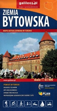 ZIEMIA BYTOWSKA 1:65 000 MAPA TURYSTYCZNA GALILEOS