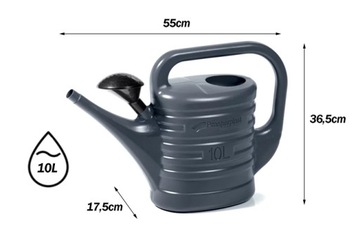 ЛЕЙКА ДЛЯ ПОЛИВА РАСТЕНИЙ ZEBRA 10л УНИВЕРСАЛЬНАЯ В ДОМЕ НА УЛИЦЕ