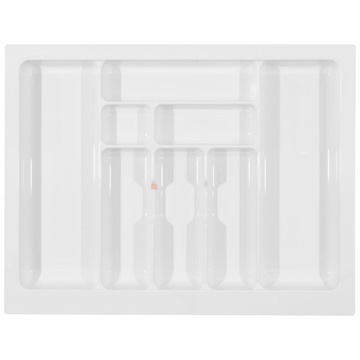 ВСТАВКА-ОРГАНИЗАТОР ДЛЯ СТОЛОВЫХ ПРИБОРОВ ДЛЯ ЯЩИКА 70см, БЕЛАЯ