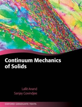 Continuum Mechanics of Solids Anand Lallit