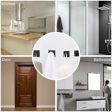 HACZYKI samoprzylepne wieszak na ręczniki łazienki