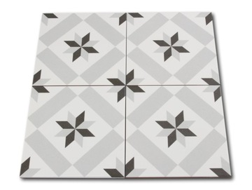 НАПОЛЬНАЯ НАСТЕННАЯ ПЛИТКА В РУСТИКЕ ВИНТАЖ ТЕРРАКОТ 20x20 GRIS