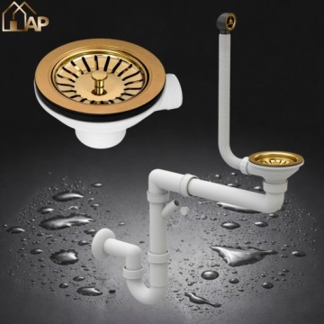 SINCE THE SQUARE SINK SINK Drain GOLDen Одночашевая с переливом Ручная