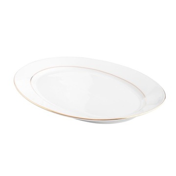 Półmisek porcelanowy Maria Paula Złota Linia 27,5 cm