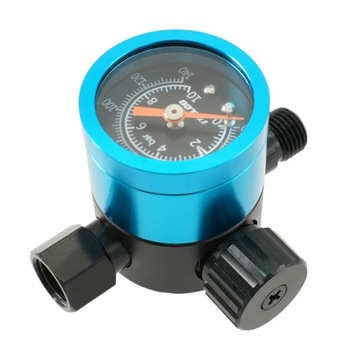 REDUKTOR CIŚNIENIA POWIETRZA 1/4 REGULATOR 1-10 BAR PISTOLETU ITALCO