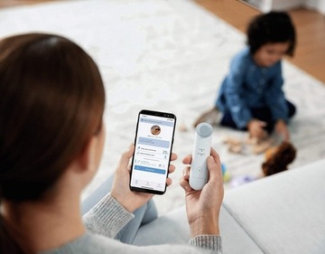 Bluetooth-детектор астмы Omron WheezeScan, белый