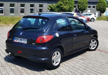 Peugeot 206 Hatchback 1.4 i 75KM 2007 Peugeot 206 1,4 Benz Klima Alufelgi Zadbany..., zdjęcie 22